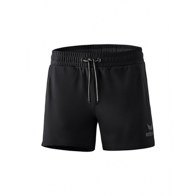 Erima Spodenki sportowe Essential Sweatshort (materiał mieszany) krótkie czarne damskie